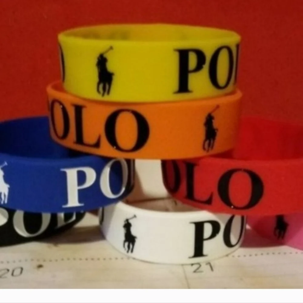 Polo Ralph Lauren Silicone Bracelets Set - Picture 1 of 1